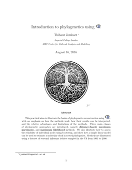 Introduction to Phylogenetics Using