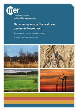 Gaswinning Locatie Nieuwehorne, Gemeente Heerenveen