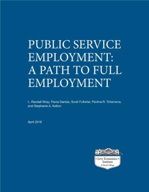 A Path to Full Employment