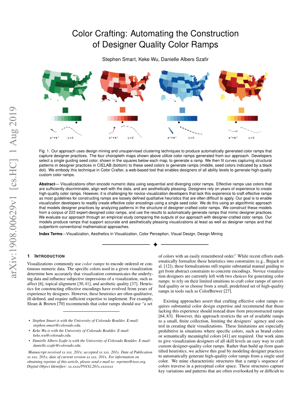 Automating the Construction of Designer Quality Color Ramps