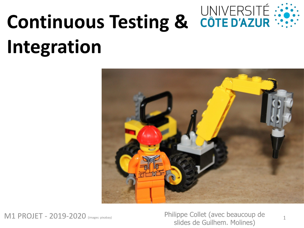 Continuous Testing & Integration