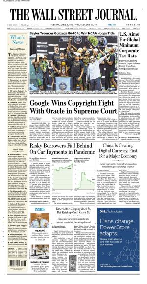 Google Wins Copyright Fight with Oracle in Supreme Court