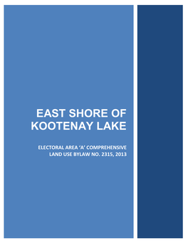 East Shore of Kootenay Lake
