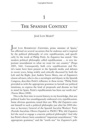 1 the Spanish Context