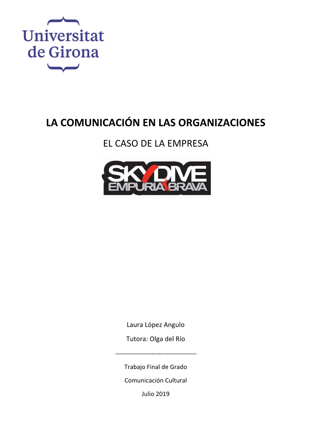 La Comunicación En Las Organizaciones El Caso De La Empresa