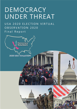 USA General Election Final Report 3Rd November 2020