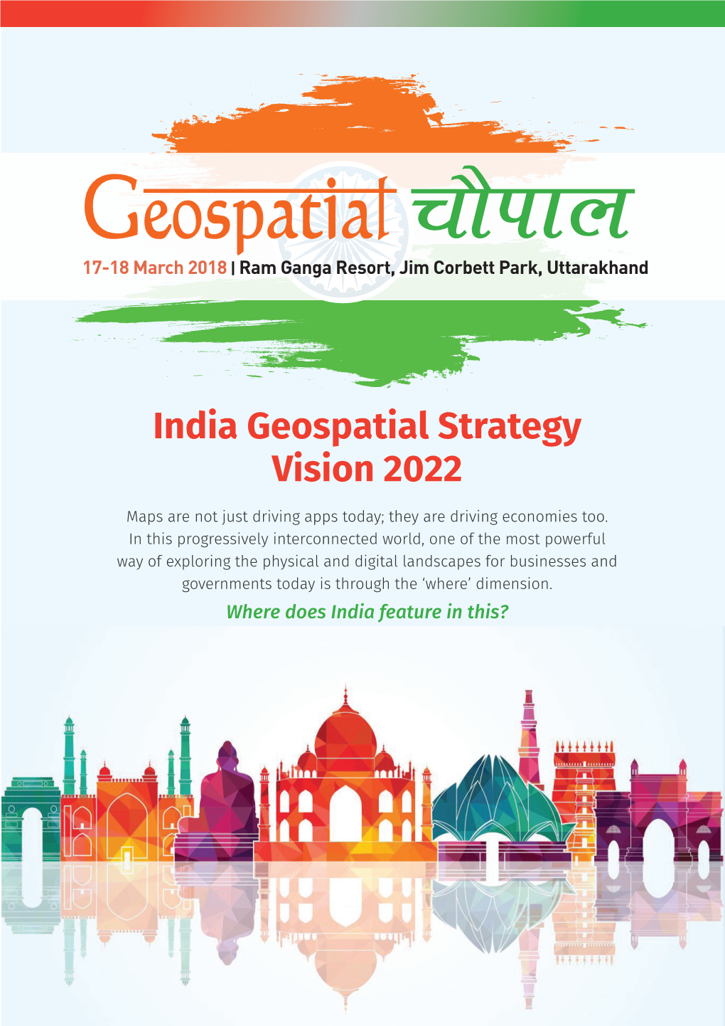 India Geospatial Strategy Vision 2022