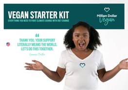 Vegan Starter Kit Vegan Starter Kit Everything You Need to Fight Climate Change with Diet Change