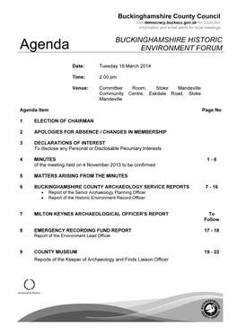 Agenda Reports Pack (Public) 18/03/2014, 14.00