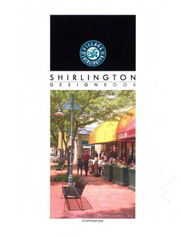Shirlington Design Book