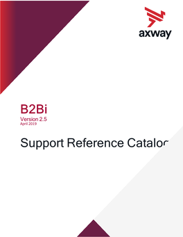 B2bi 2.5 Support Reference Catalog 3 Accessibility