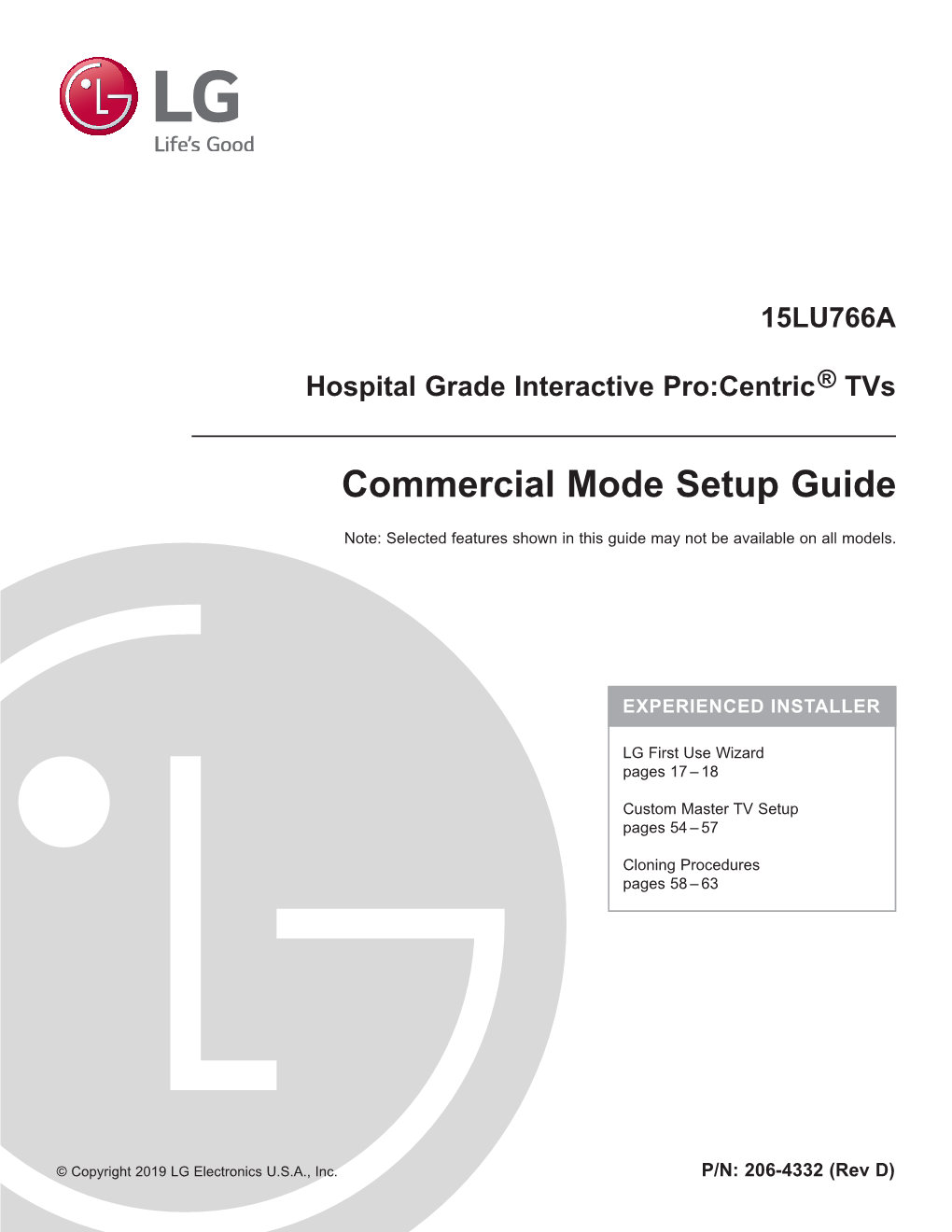 Commercial Mode Setup Guide