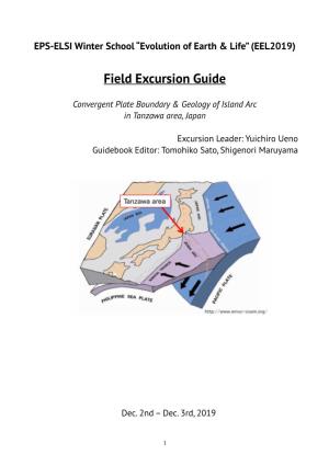 (EEL2019) Field Excursion Guide Convergent Plate Boundary
