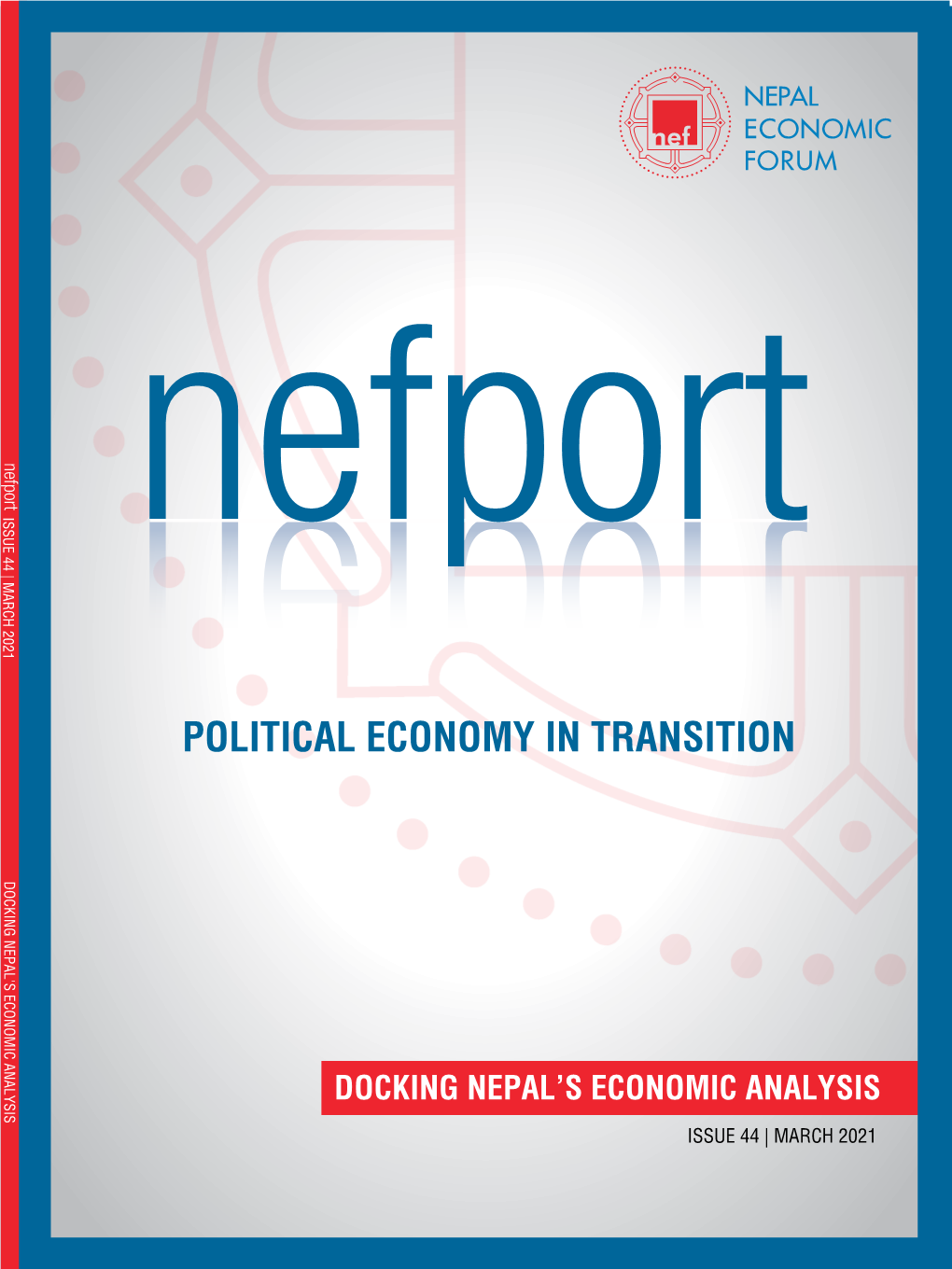 Political Economy in Transition Docking Nepal's Economic Analysis