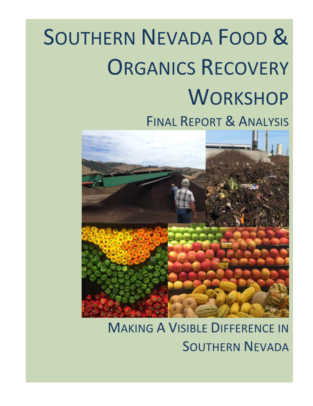 Southern Nevada Food & Organics Recovery Workshop