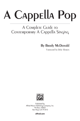 A Complete Guide to Contemporary a Cappella Singing
