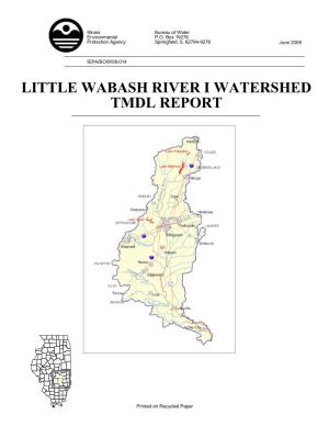 Little Wabash River I Watershed Tmdl Report