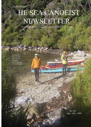 Sea Canoeist Newsletter 141 ~ June