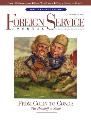 The Foreign Service Journal, February 2005
