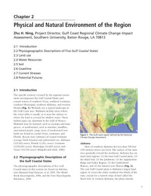 Physical and Natural Environment of the Region