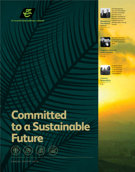 Committed to a Sustainable Future
