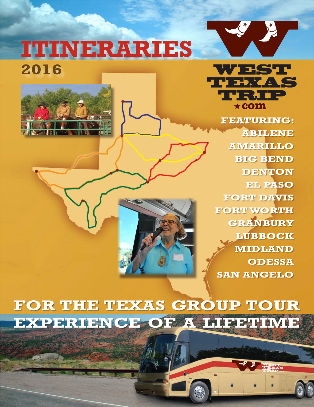 West Texas Trip Itineraries