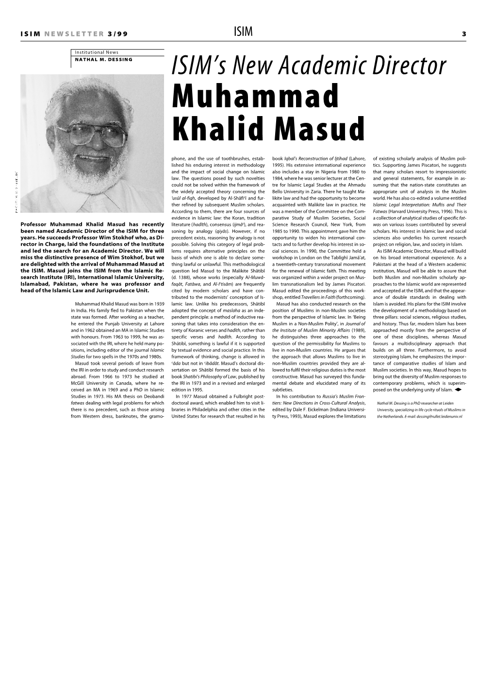 Muhammad Khalid Masud