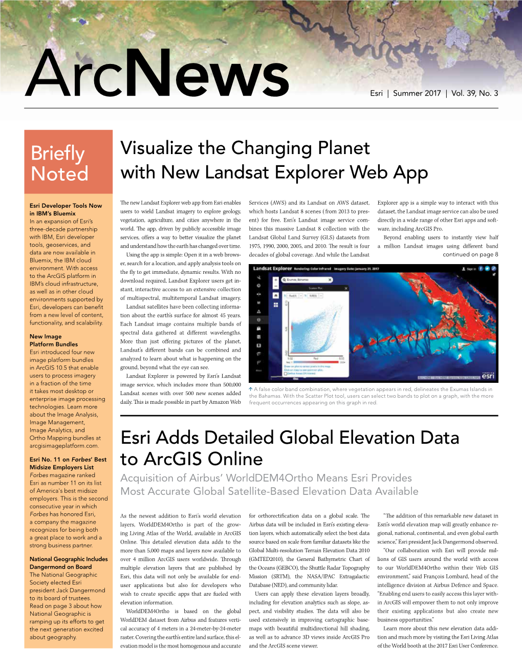 Arcnews Summer 2017 Newsletter