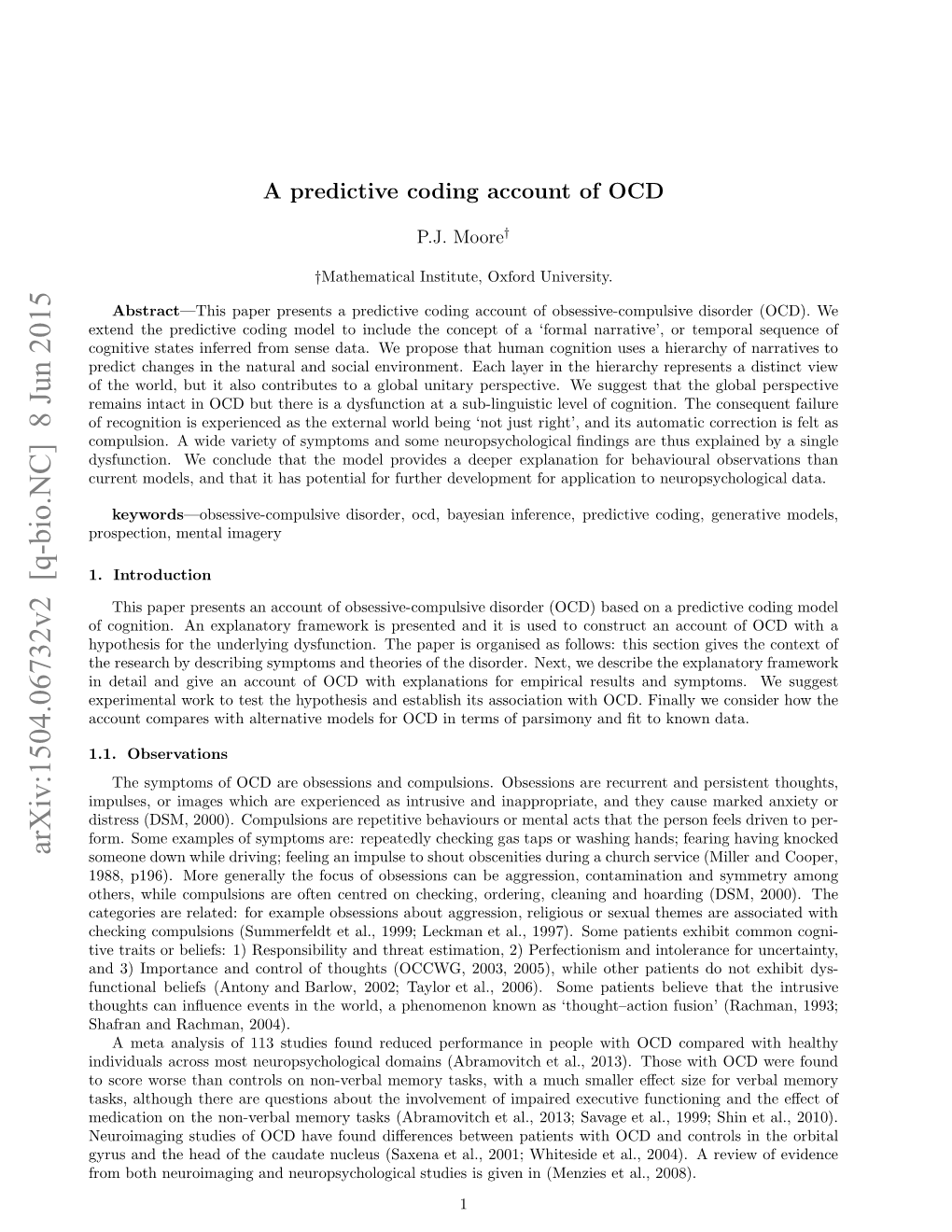 Arxiv:1504.06732V2 [Q-Bio.NC] 8 Jun 2015 Yu N H Edo H Adt Ulu Sxn Ta