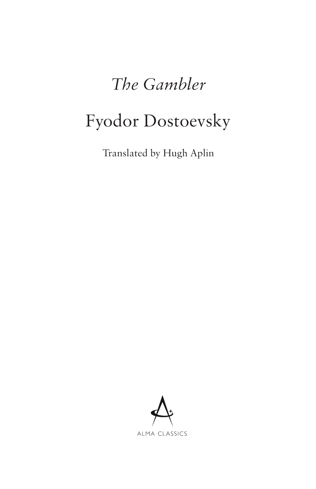 Fyodor Dostoevsky