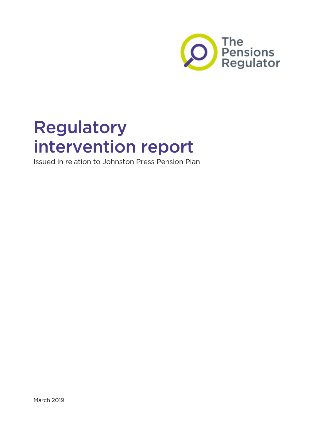 Johnston Press Pension Plan