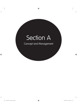 Section a Concept and Management