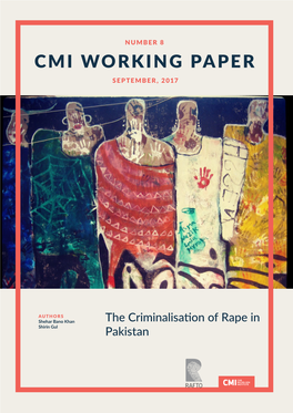 Cmi Working Paper September, 2017