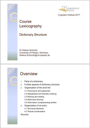 Lexicography 03 Presentation.Pdf