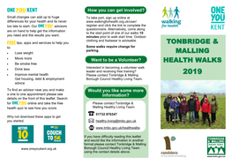 Tonbridge & Malling Health Walks