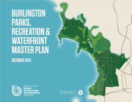Burlington Parks, Recreation & Waterfront Master Plan