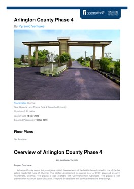 Arlington County Phase 4 by Pyramid Ventures