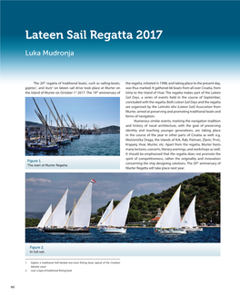 Lateen Sail Regatta 2017