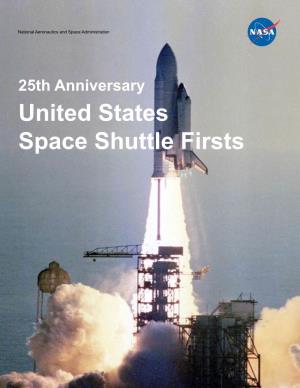 Space Shuttle Firsts