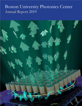 Boston University Photonics Center Annual Report 2019 the Above Image Is an Overview of MEMS Mirror Design