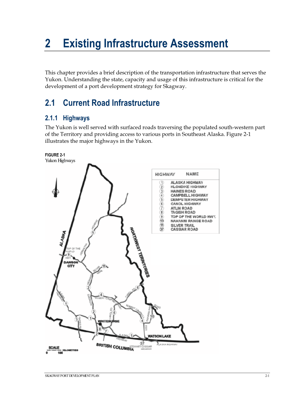 2 Existing Infrastructure Assessment