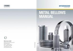 Metal Bellows Manual