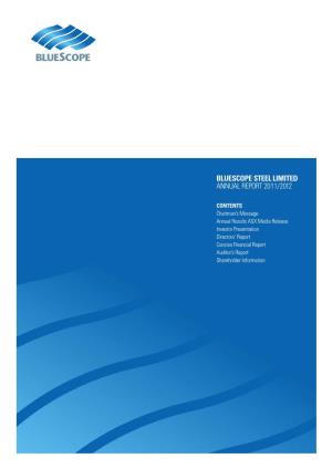 Bluescope Steel Limited Annual Report 2011/2012