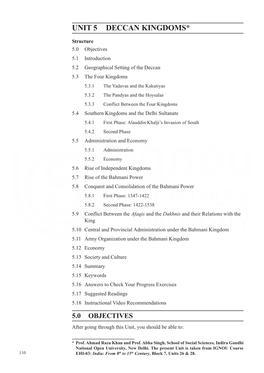 5.4 Southern Kingdoms and the Delhi Sultanate