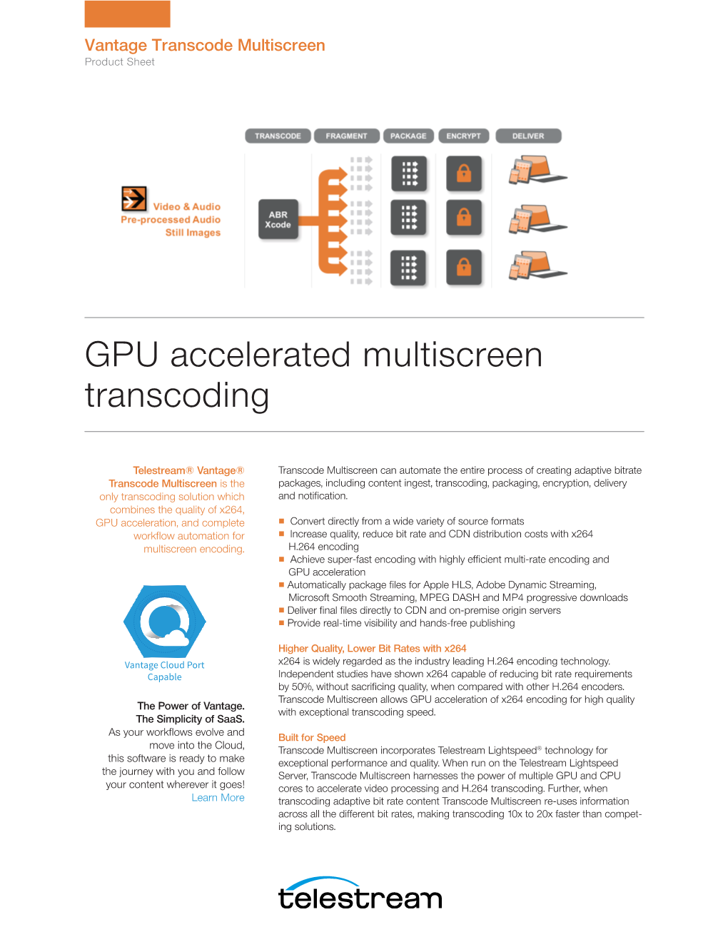GPU Accelerated Multiscreen Transcoding