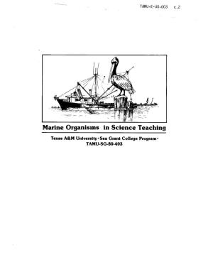 Marine Organisms in Science Teaching