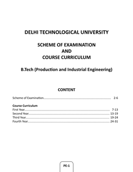 Delhi Technological University