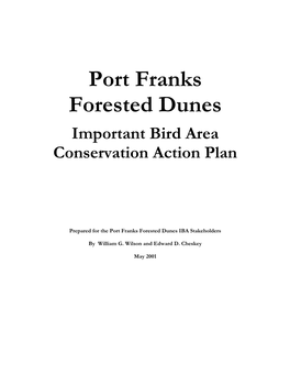 Port Franks Forested Dunes
