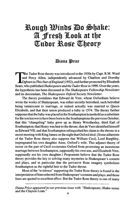 A Fresh Look at the Tudor Rose Theory