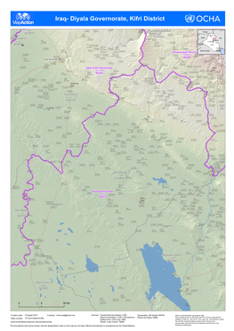 Diyala Governorate, Kifri District